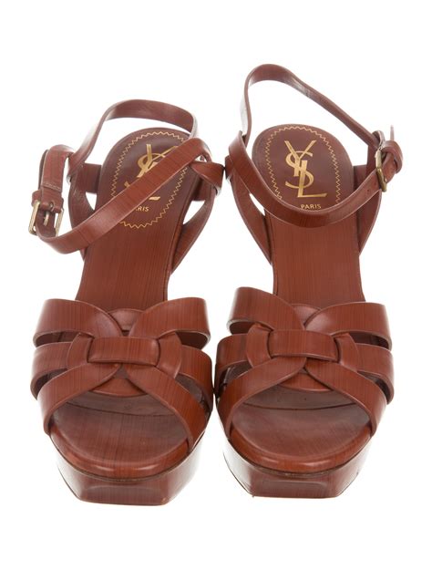 ysl tribute sandals dupe|saint laurent tribute platform sandals.